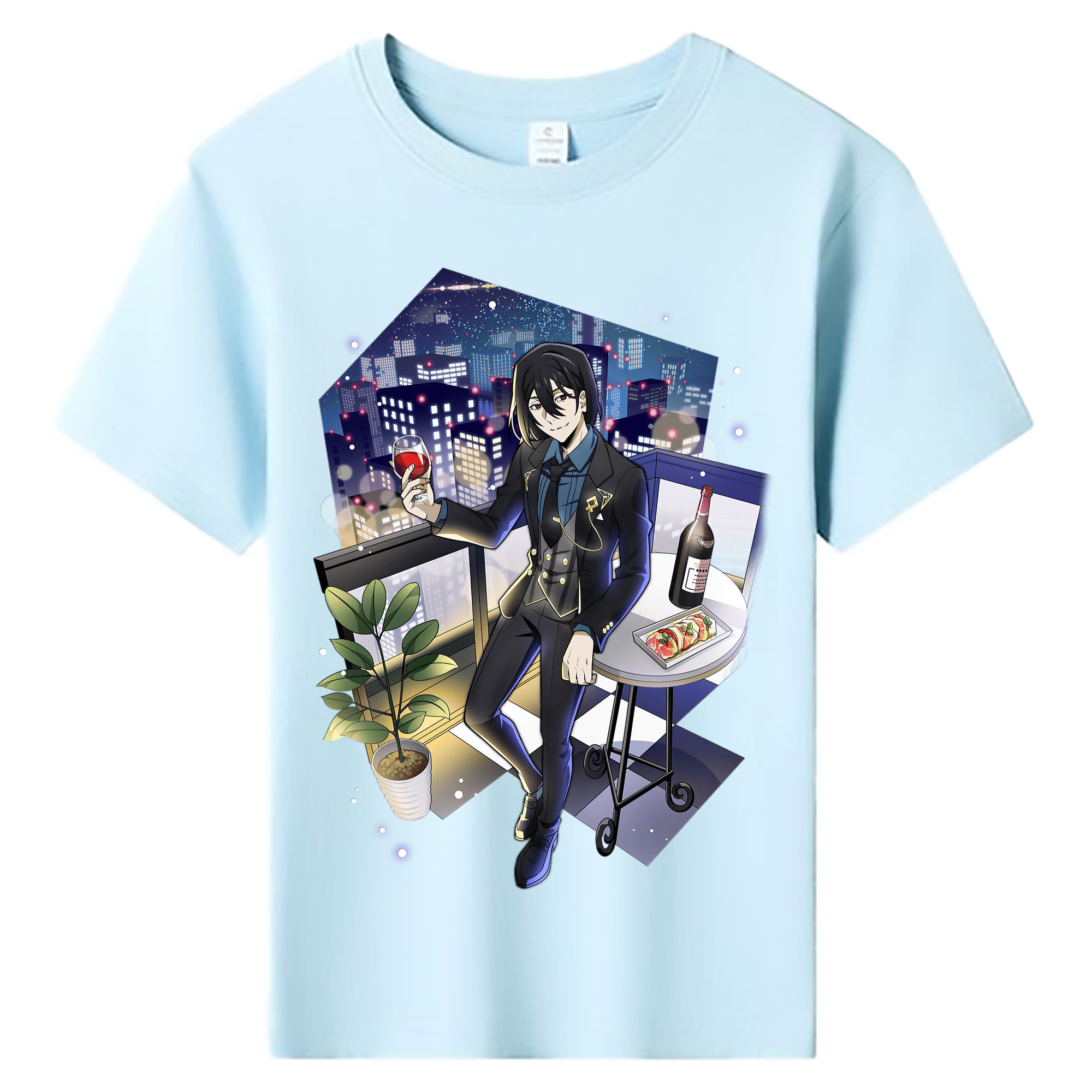 （画像用） 文豪ストレイドッグス Bungo Stray Dogs 綿100％キッズTシャツ（フロントプリント）